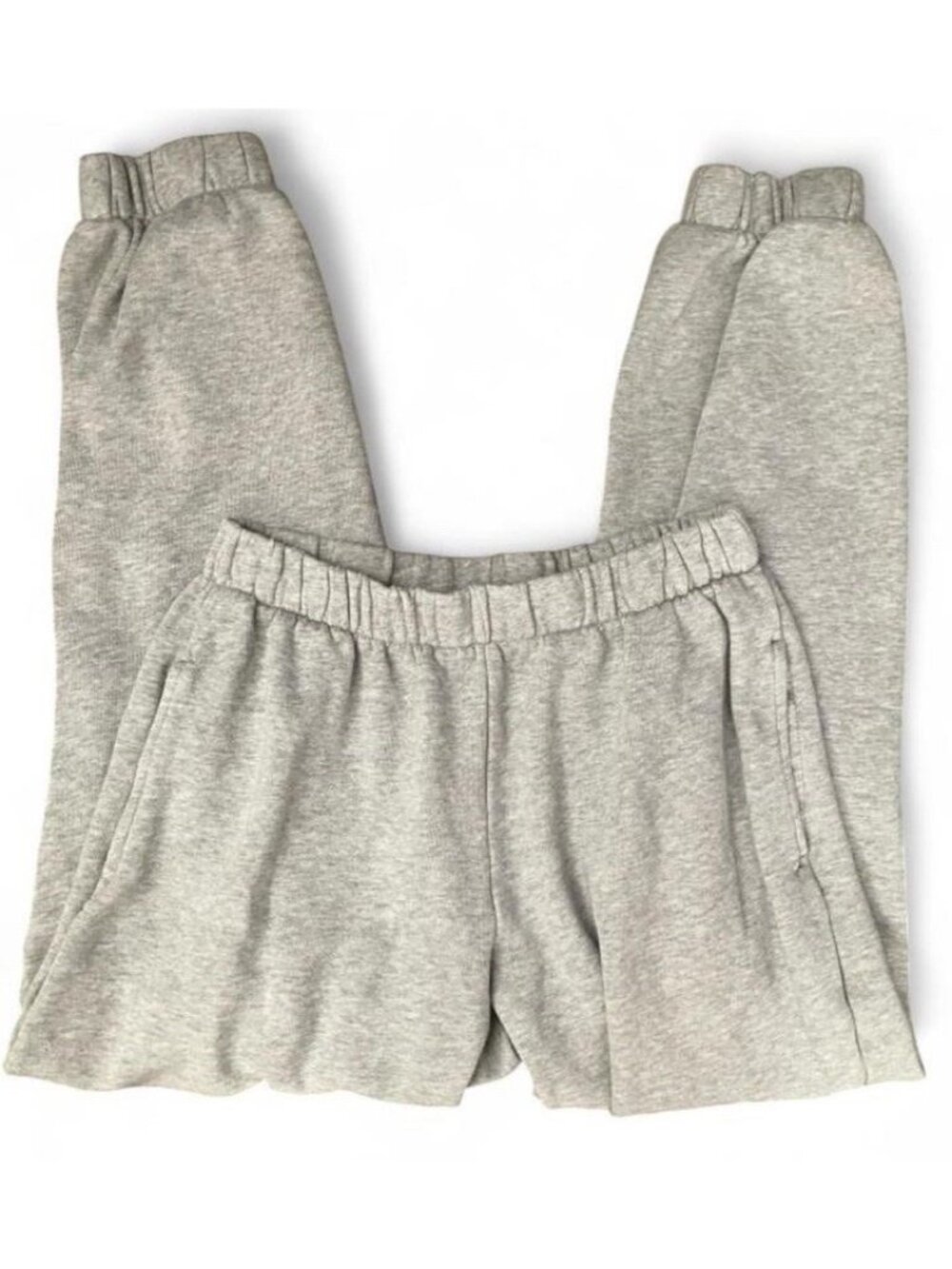 John Galt Brandy Melville Gray Heather Sweatpants One Size Elastic Waist Long